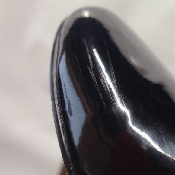 Christian Louboutin Black Patent Leather Heels - Picture 7 of 16